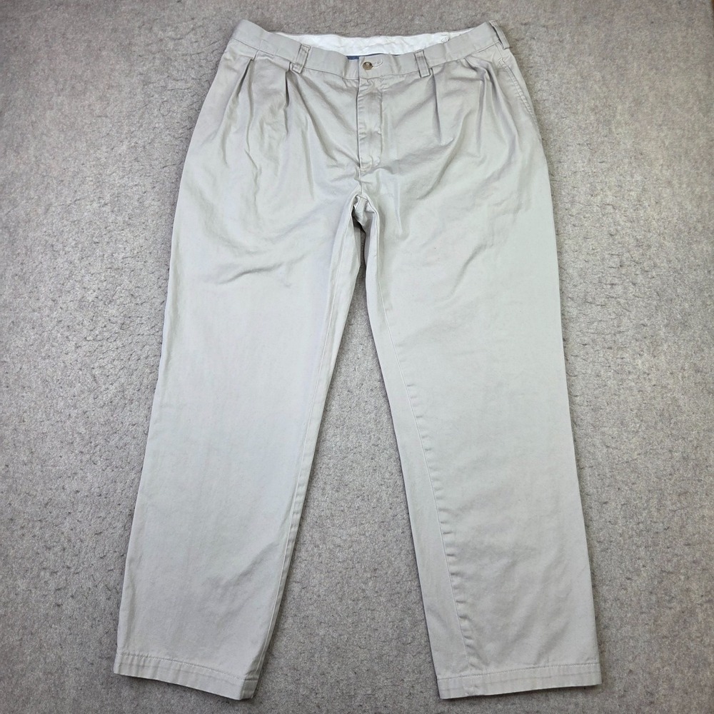 Vintage Polo Ralph Lauren Double Pleated Dress Pants Trousers Loose Fit 36x32